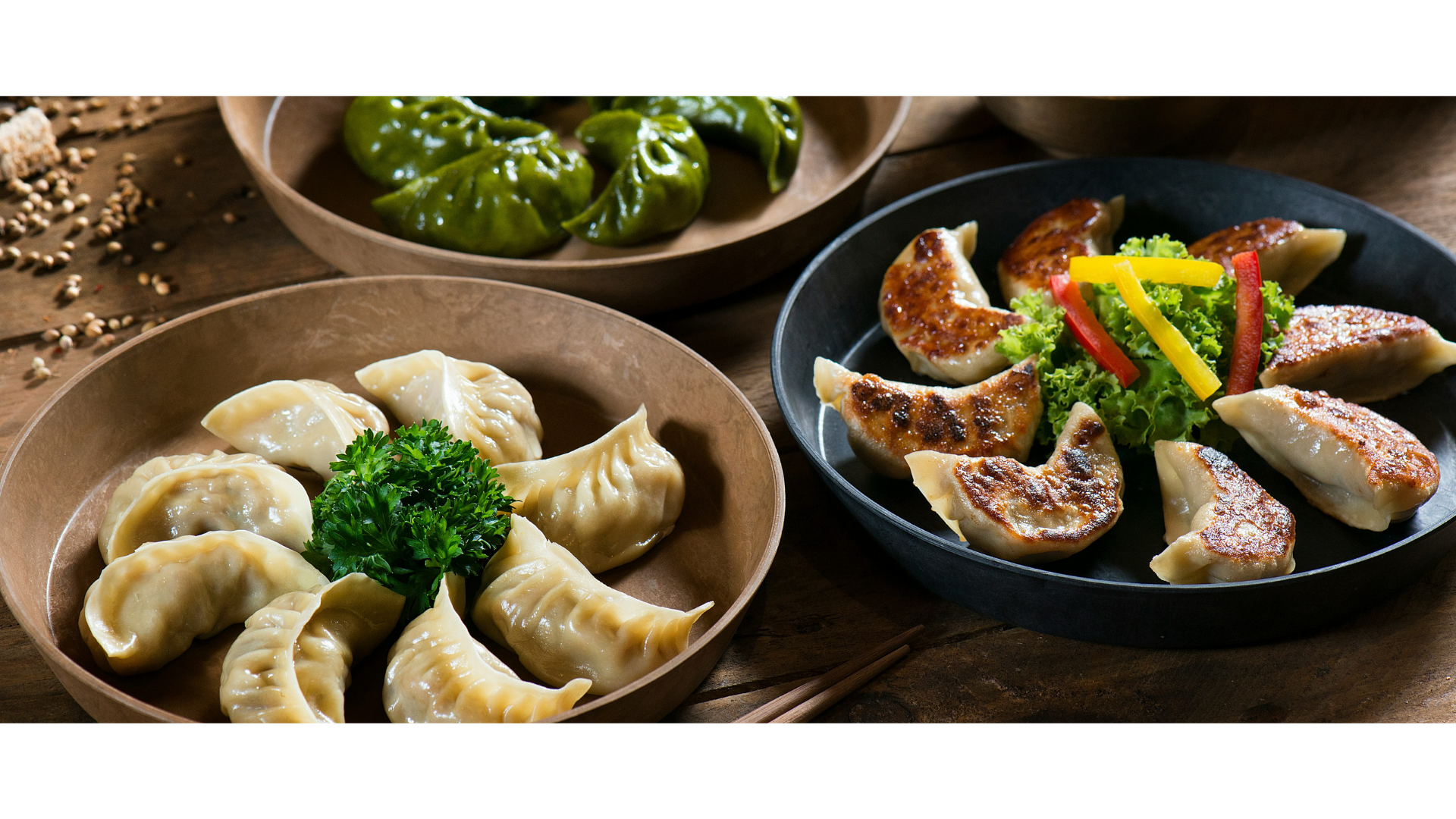 Dumplings, Gyoza & Mandu banner